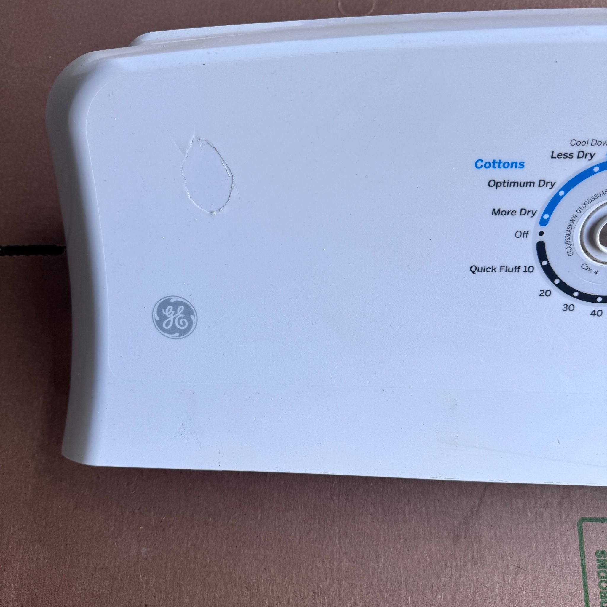 GE Dryer Control Panel WE03X25277 GE Dryer Control Panel WE03X25277